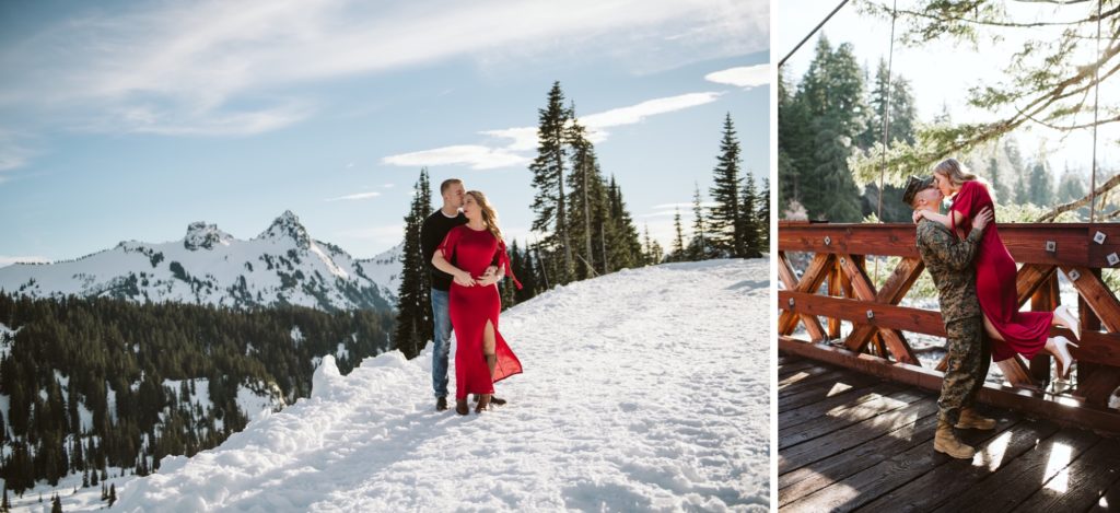 top pacific northwest engagement photo locations, top PNW engagement photo locations